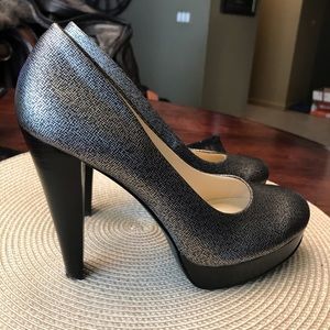 Calvin Klein Carley 8m metallic platform.